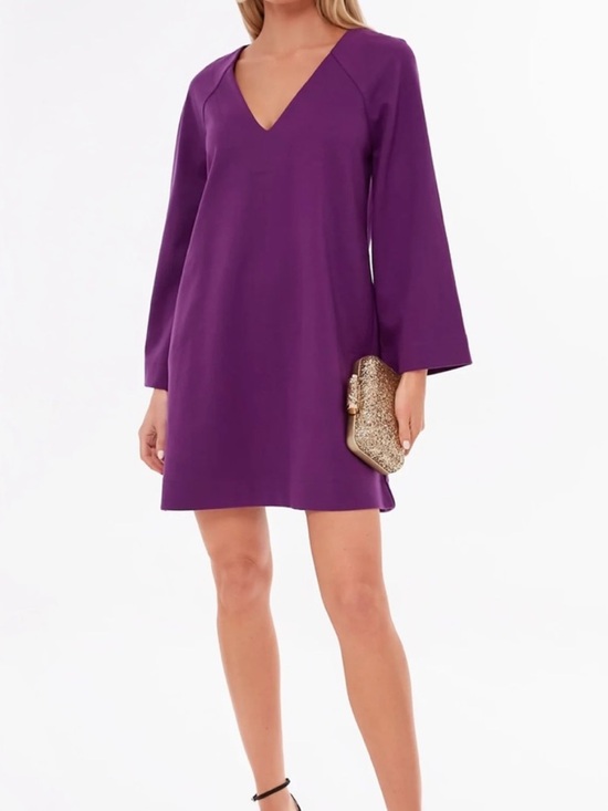 Tuckernuck Dresses & Skirts - Tuckernuck Pomander Place Audrey Purple V Neck Mini Dress sz Small